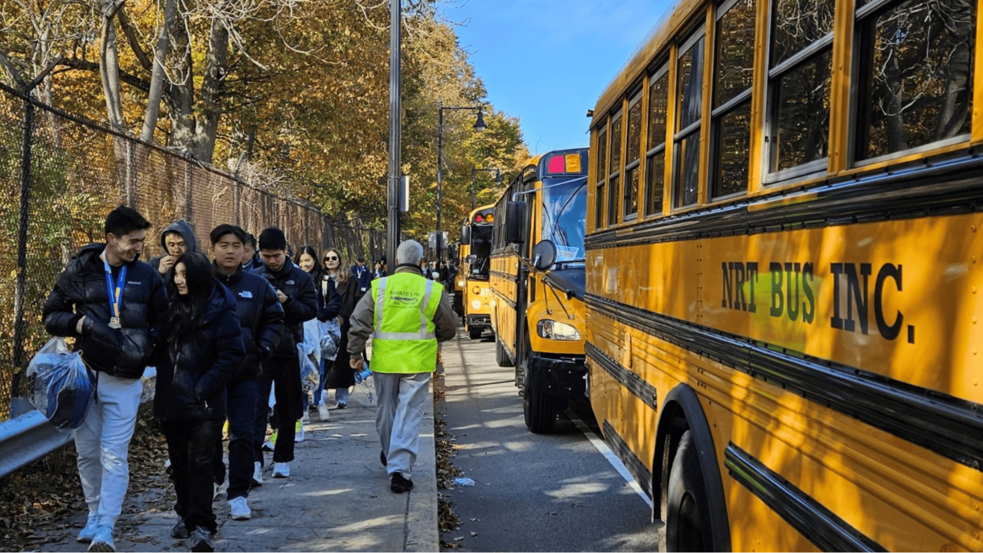 Safe and reliable after-school transportation for students in Massachusetts with NRT Bus
